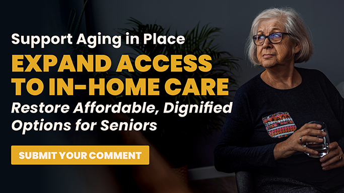 Independent Women Leads Regulatory Comment Drive Supporting Department of Labor’s Proposed Rule to Expand In-Home Care Access
